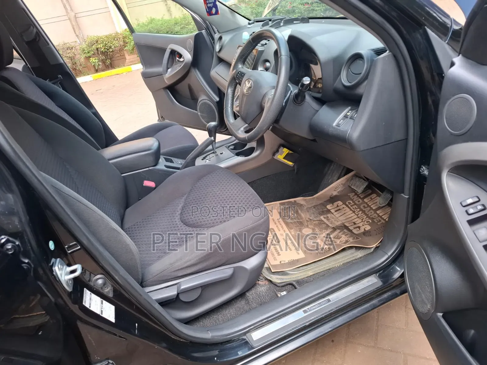 Toyota Vanguard 2012 Matt Black