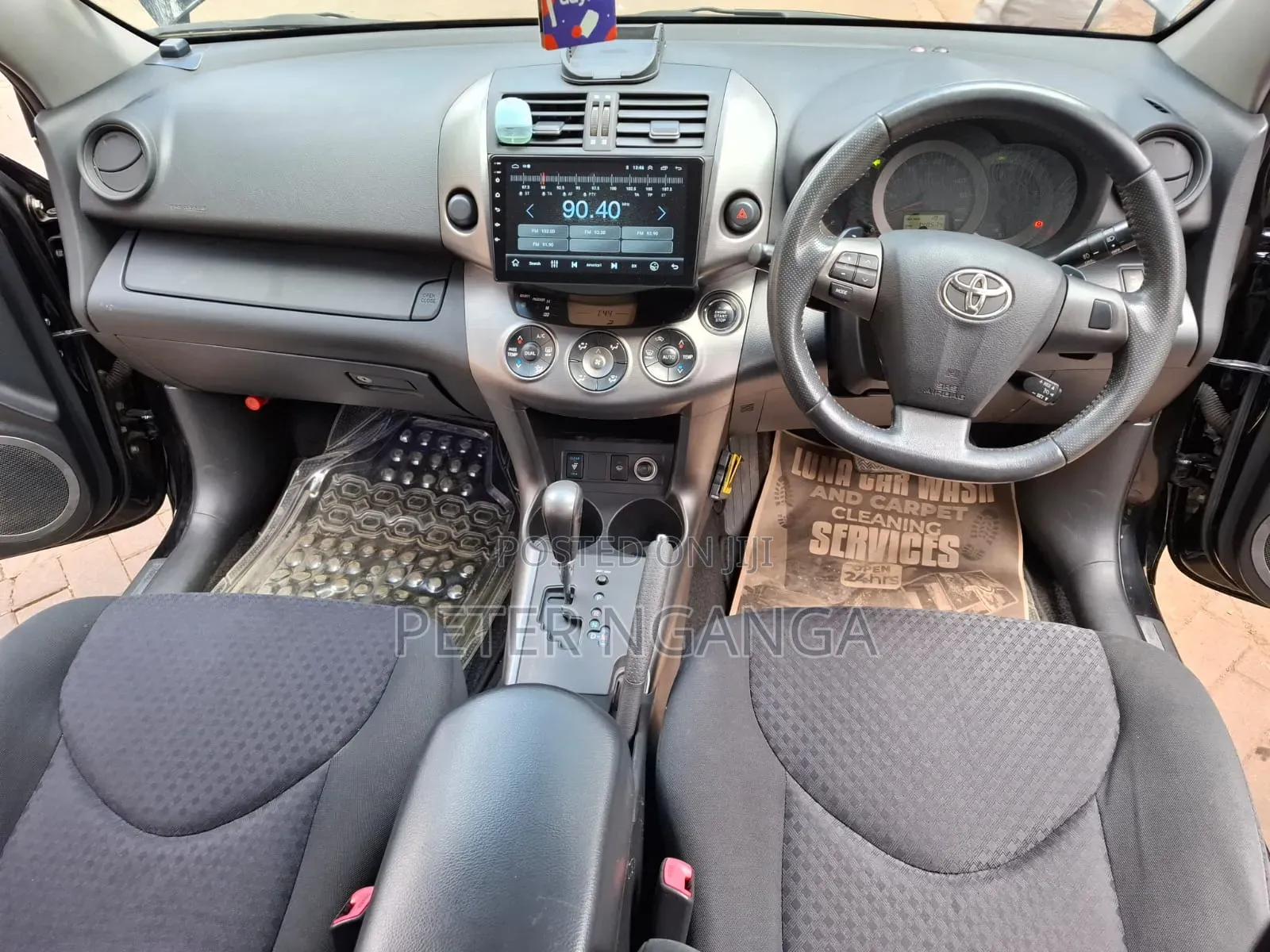 Toyota Vanguard 2012 Matt Black