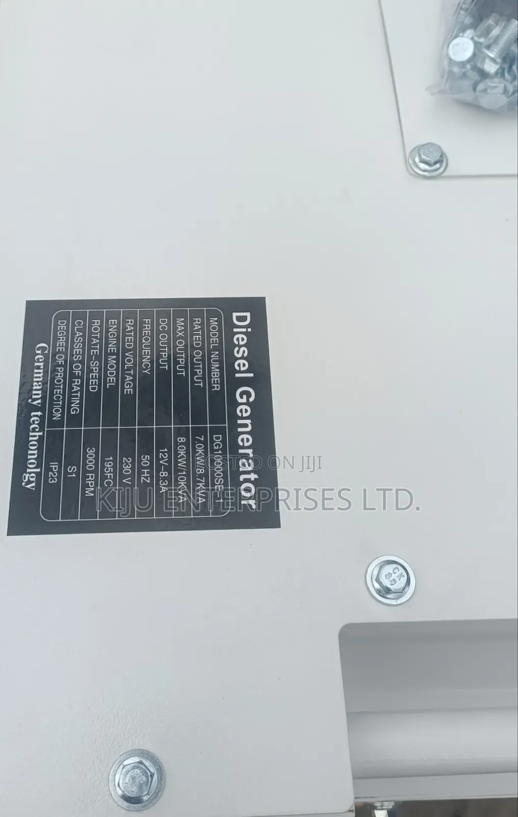 10kva Pulsar Silent Diesel Generator With Ats – Single Phase