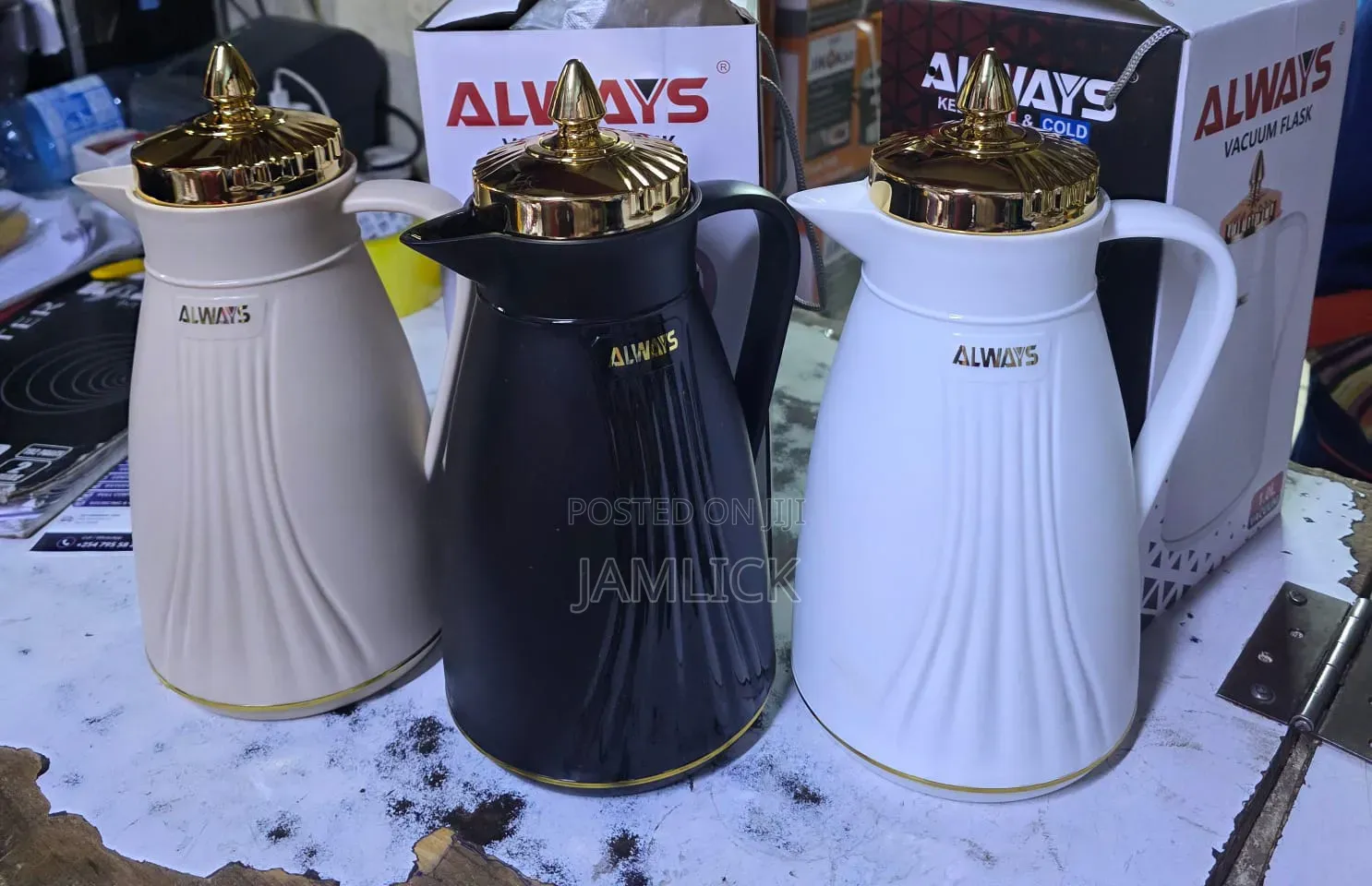 1l Always Vacuum Flask – Code 860 –Jm