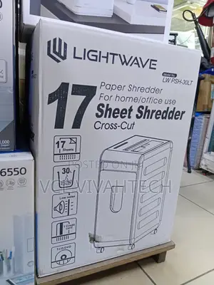 Lightwave Paper Shredder 17 Sheets Cross Cut
