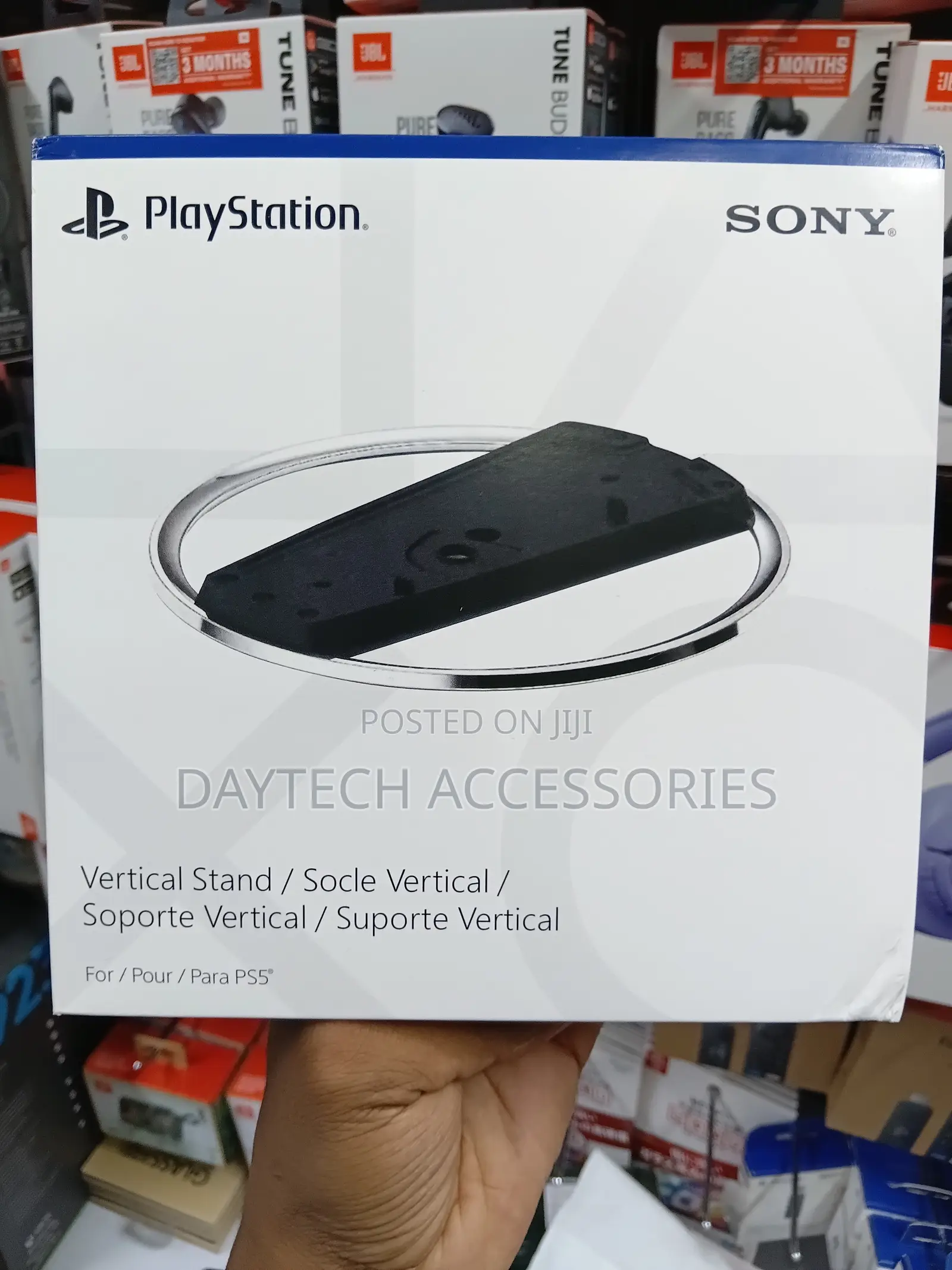 Official Sony Playstation 5 Vertical Stand Ps5 Slim Original
