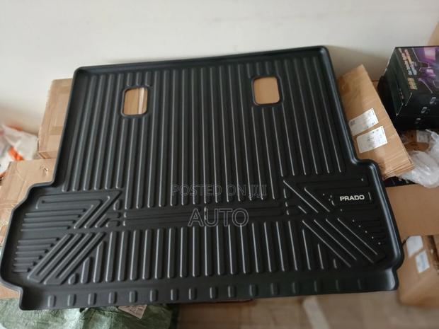 Toyota Land Cruiser Prado 150 7 Seater Black Boot Mat – Heavy Duty