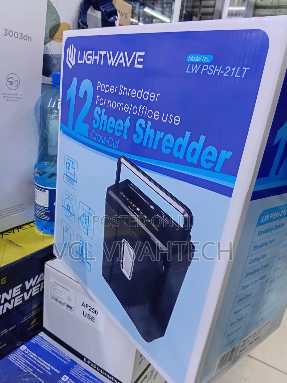 Lightwave Paper Shredder 12 Sheets PSH-21lt.