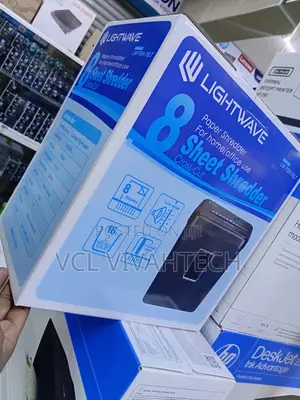 Lightwave Paper Shredder 8 Sheets Cross Cut
