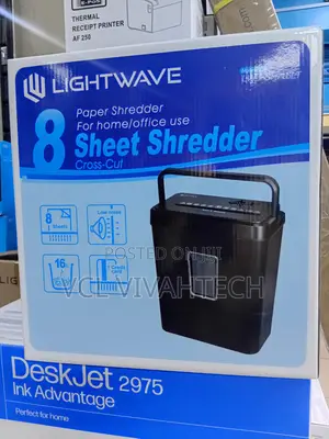 Lightwave Paper Shredder 8 Sheets PSH-16lt