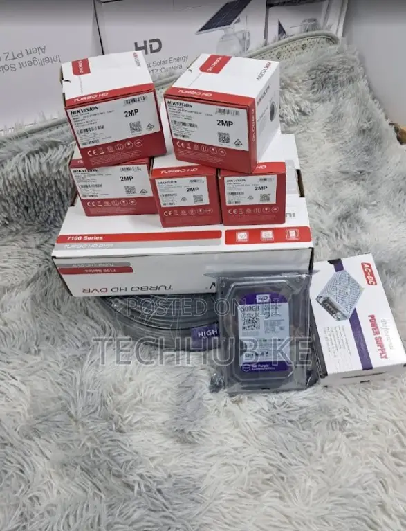 4 CCTV Set 4 Cameras Kit Full Hd (2mp)4 CCTV Camera 4ch.Full