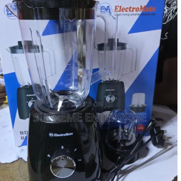 Black Electromate Blender 2 in 1 Electromate Blender