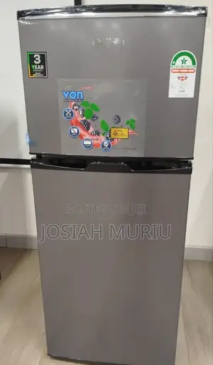 Von 175l Double Door Refrigerator