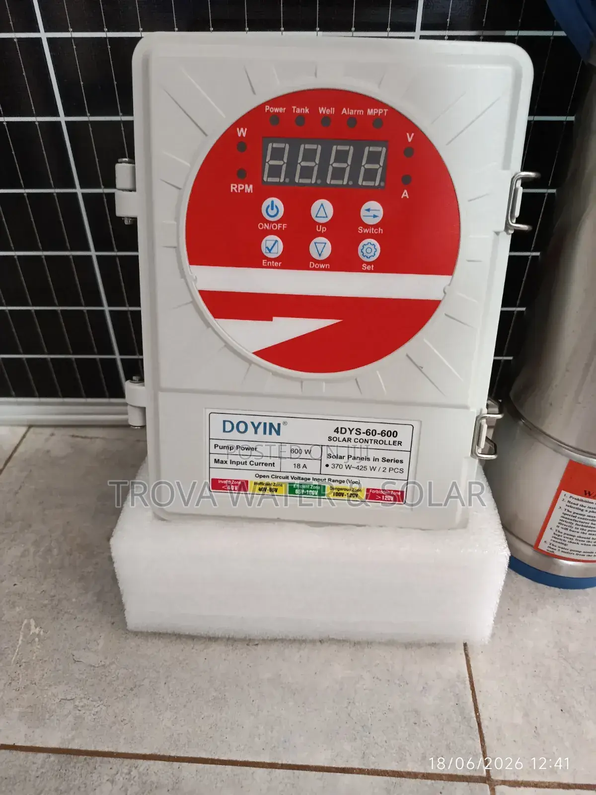 Solar Pump - ( Pump, Controller, Solar Panels)