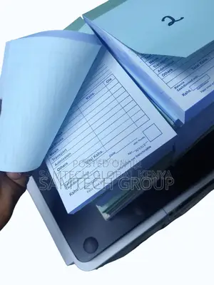Super Clean Receipt Book Printing