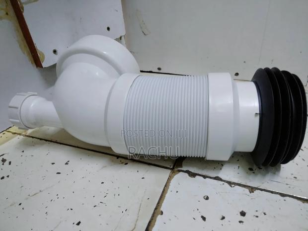 Toilet Flexible Bend Connector 4"
