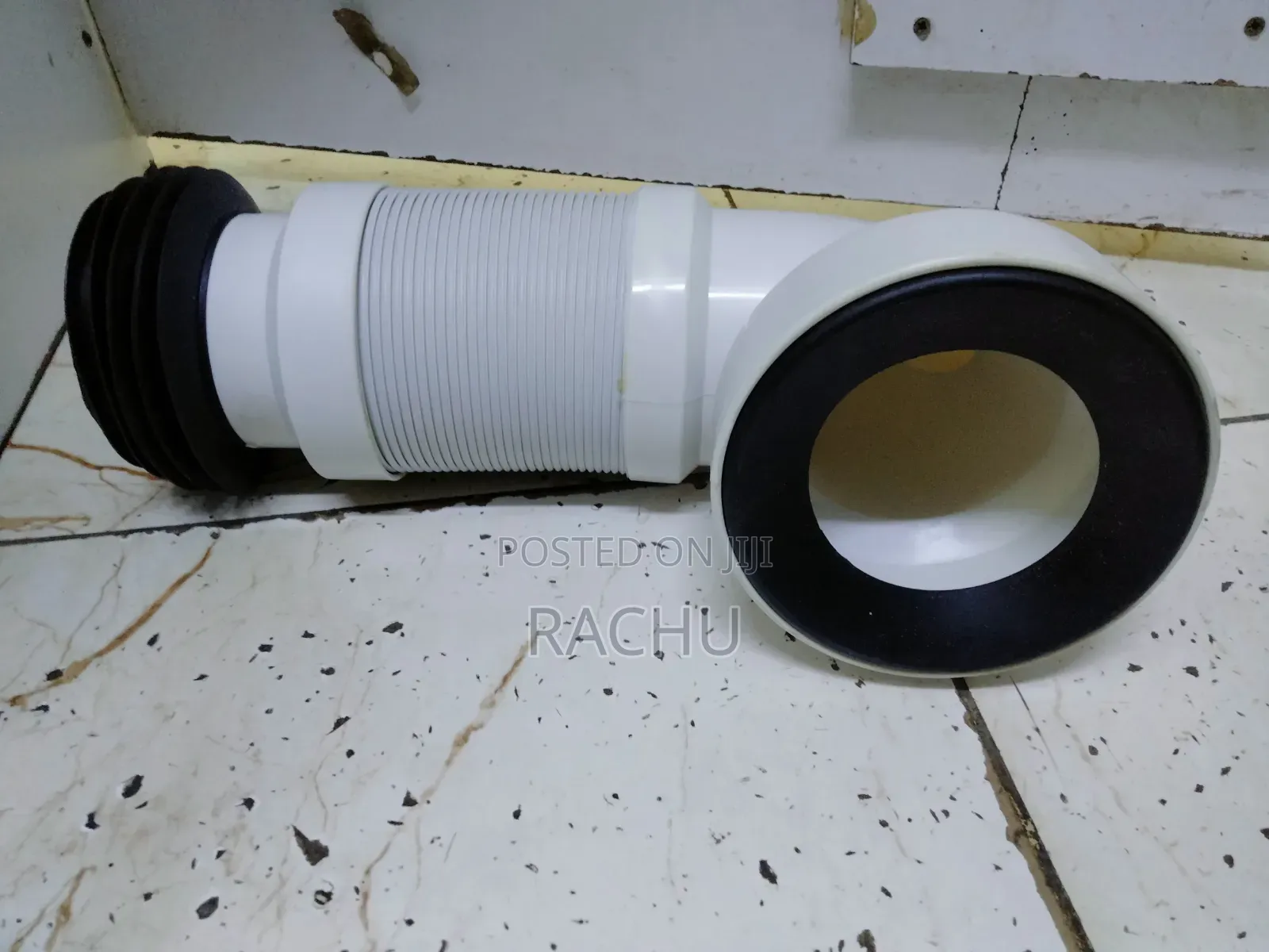Toilet Flexible Bend Connector 4"