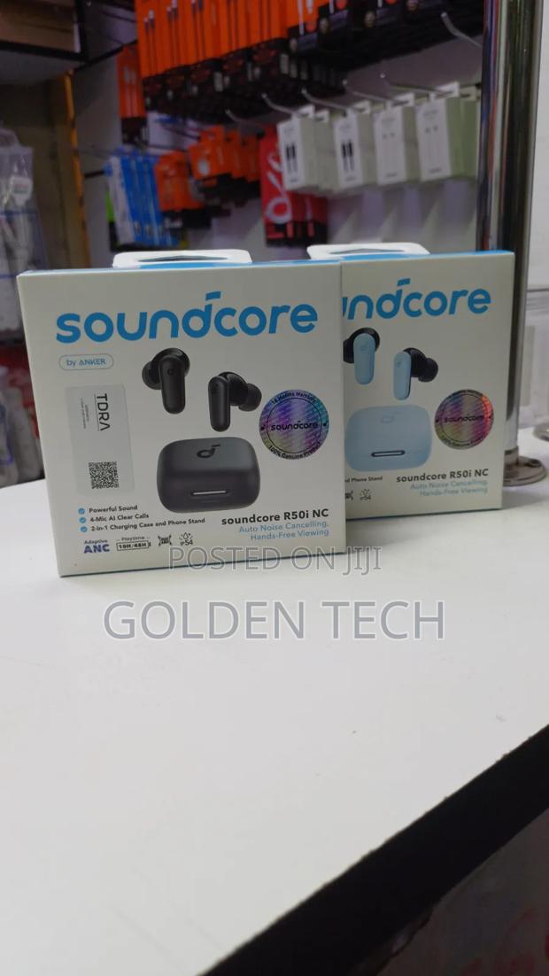 Soundcore R50i Nc Earbuds 45h Playtime Ai Calls Deep Bass Sound