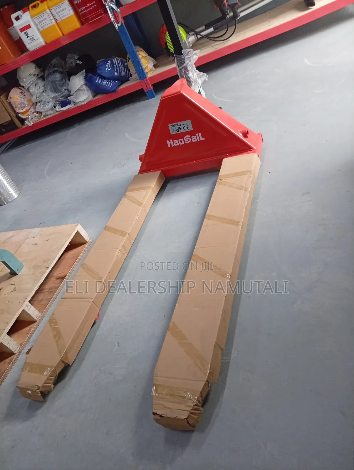 Haosail Warehouse Pallet Truck 3t Capacity/Wide