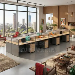 Office Workstation; Eight Users Offices Workstations