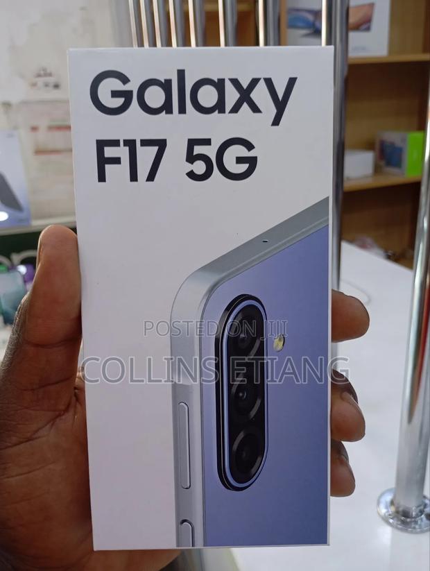 New Samsung Galaxy F17 5G 128 GB Blue