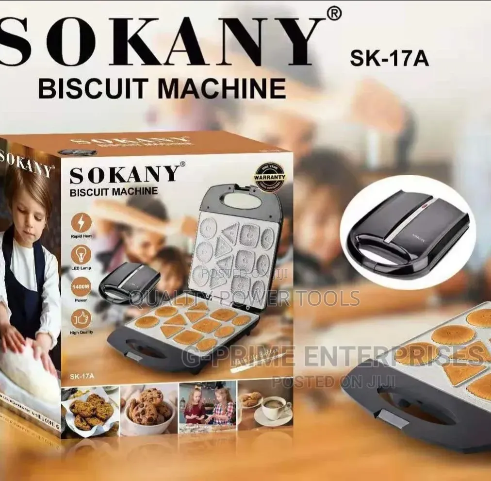*Sokany Sk-17a Electric Biscuit/Cake Maker* .