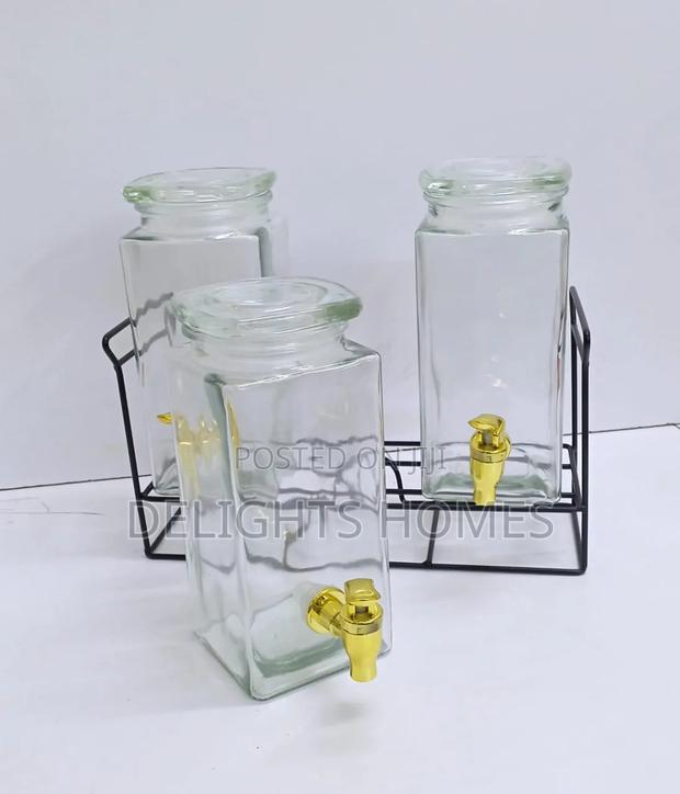1.6l Tripple Glass Juice Dispensers_alp