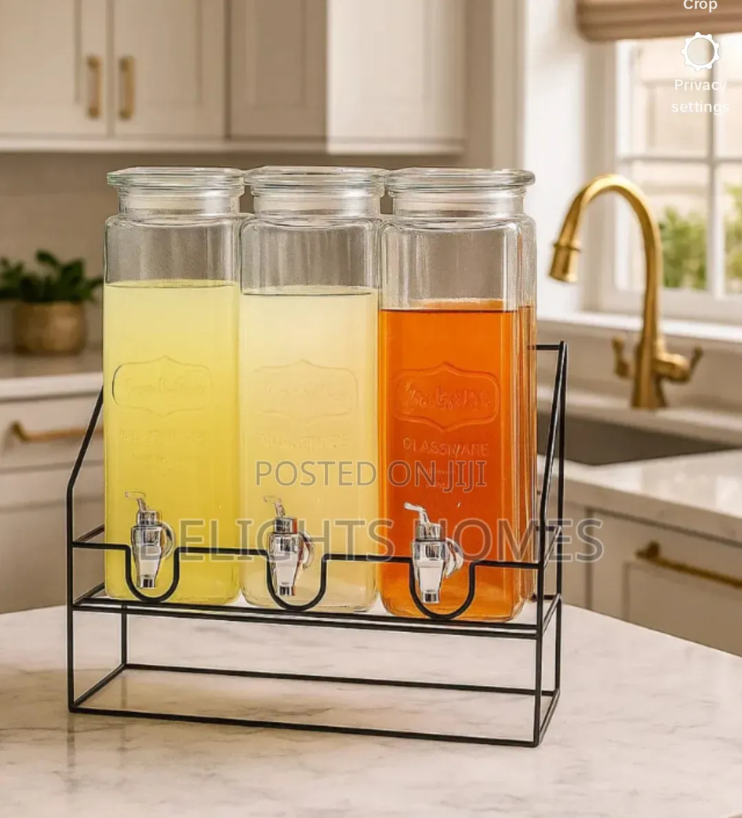 1.6l Tripple Glass Juice Dispensers_alp