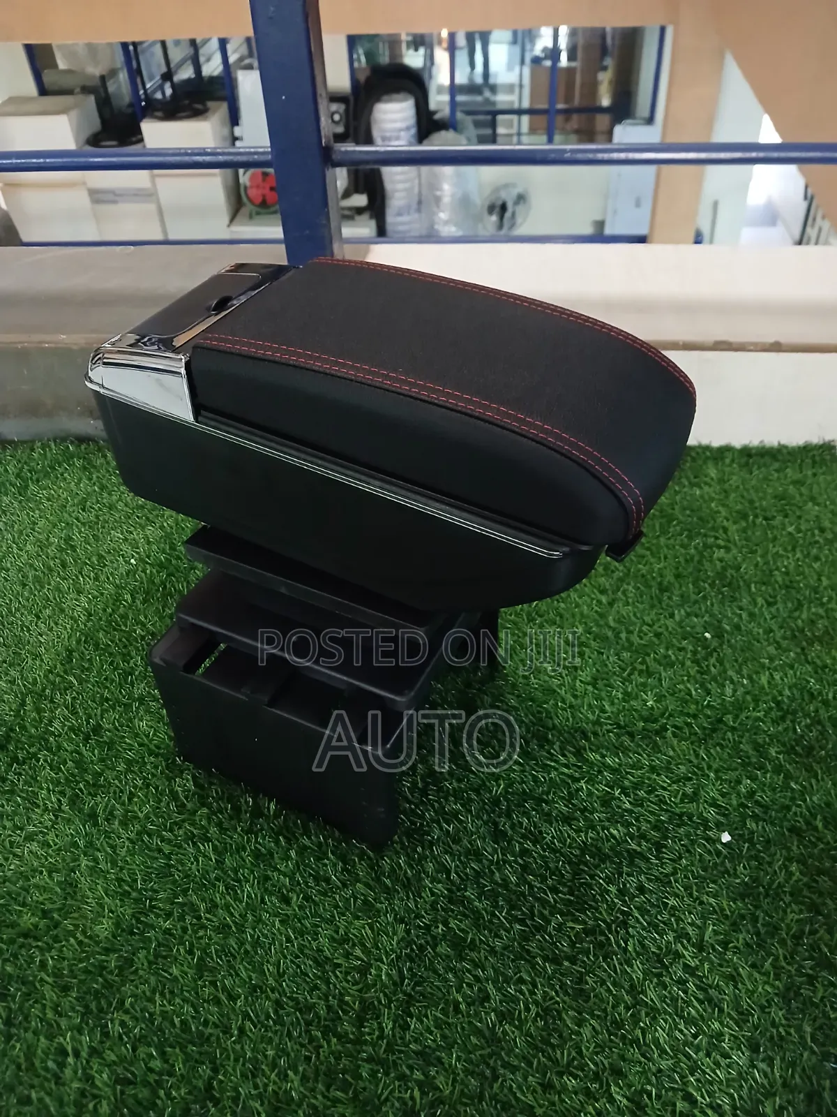 Universal Black Car Armrest – Center Console Storage Box With Comfort
