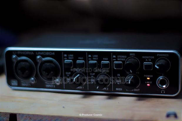 Behringer Umc204hd – 2x4 Usb Audio Interface With Midas Preamps - thumbnail 2