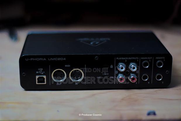 Behringer Umc204hd – 2x4 Usb Audio Interface With Midas Preamps - thumbnail 4