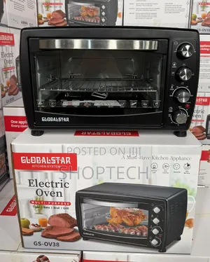 38 Litres Globalstar Gs-Ov38. 38l Electric Oven With No Hot Plates.
