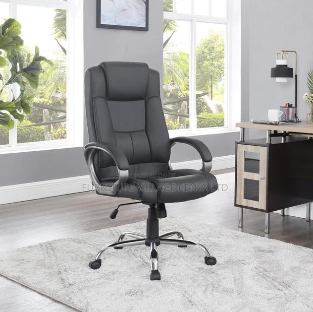 Office Chair;Ergonomic Leather Swivel Chair