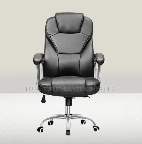 Office Chair;Ergonomic Leather Swivel Chair