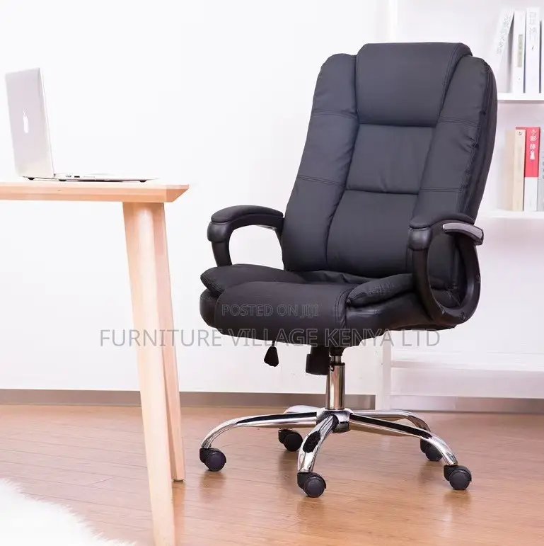 Office Chair;Ergonomic Leather Swivel Chair