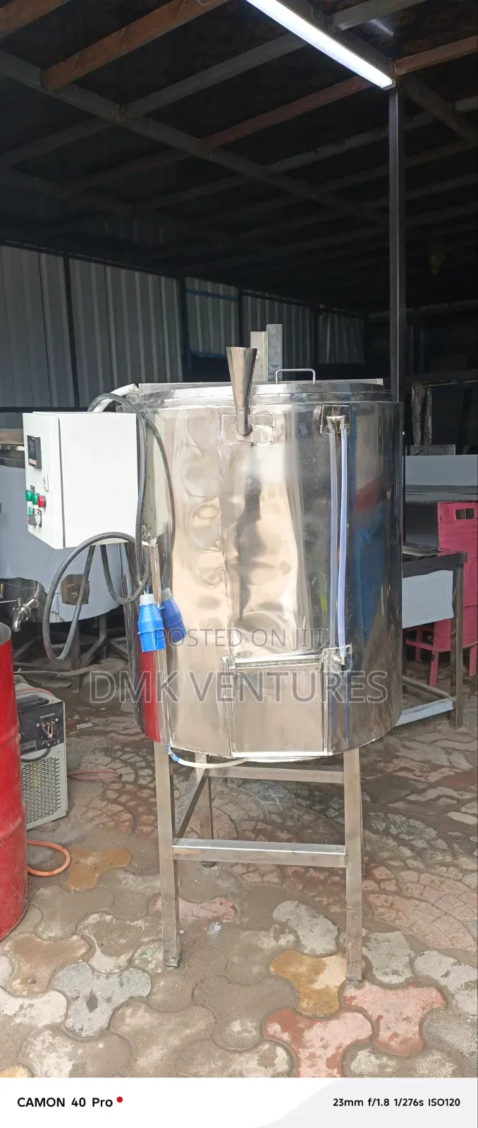 Stainless Steel Standard 200l Milk Pasteurizer