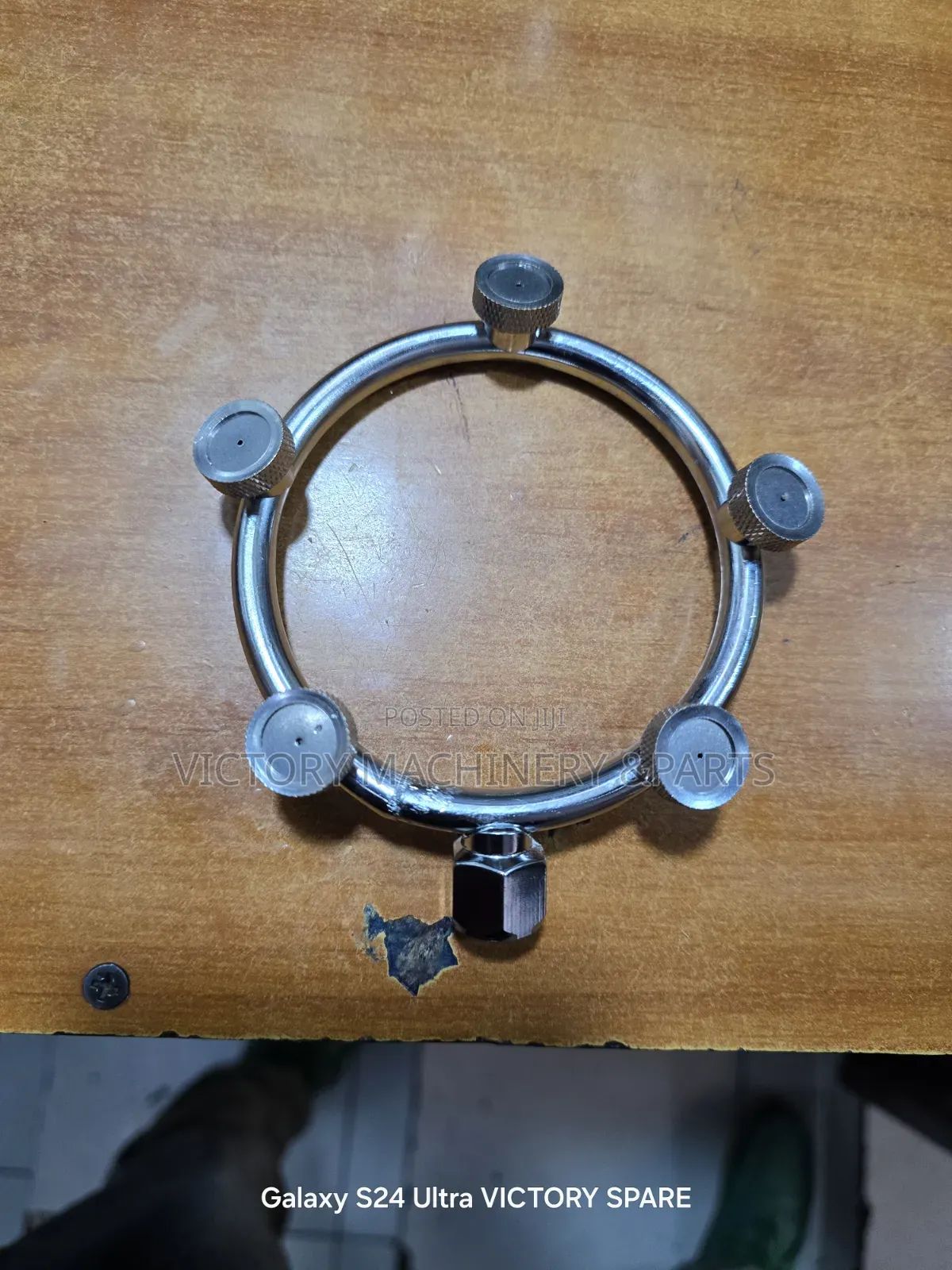 5 Nozzles Curved Sprayer Gun