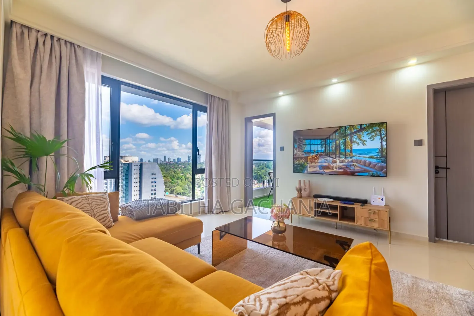 Furnished 3bdrm Apartment in State House Area for rent