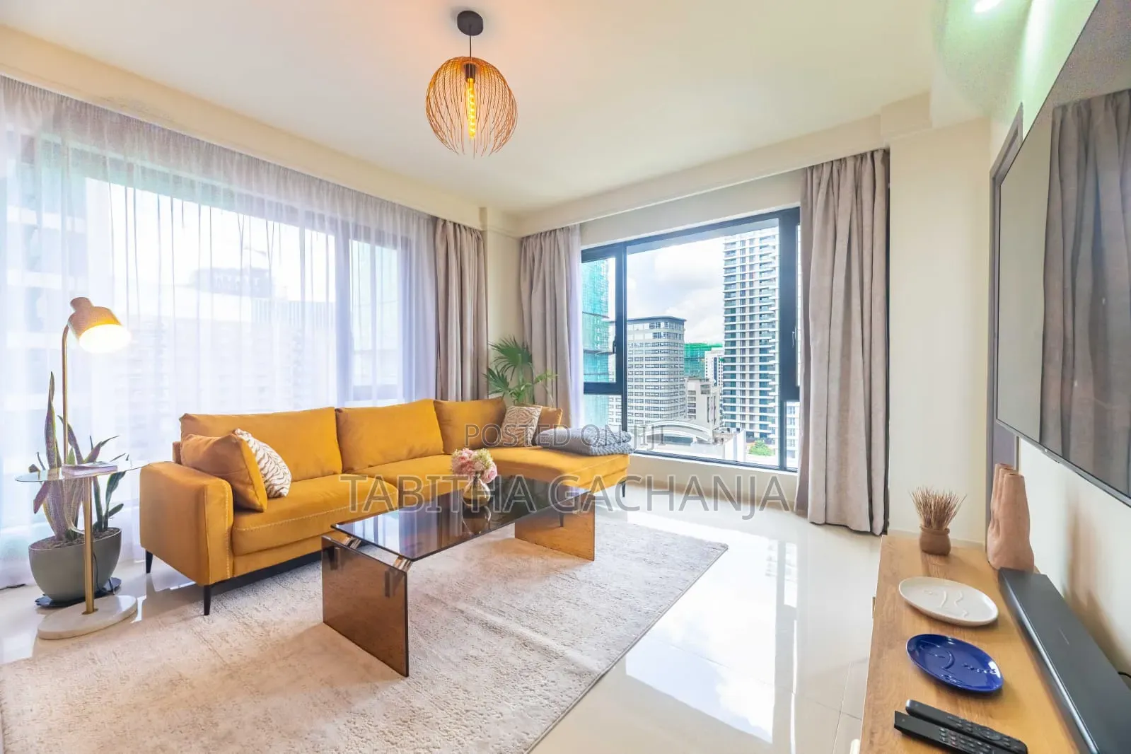 Furnished 3bdrm Apartment in State House Area for rent