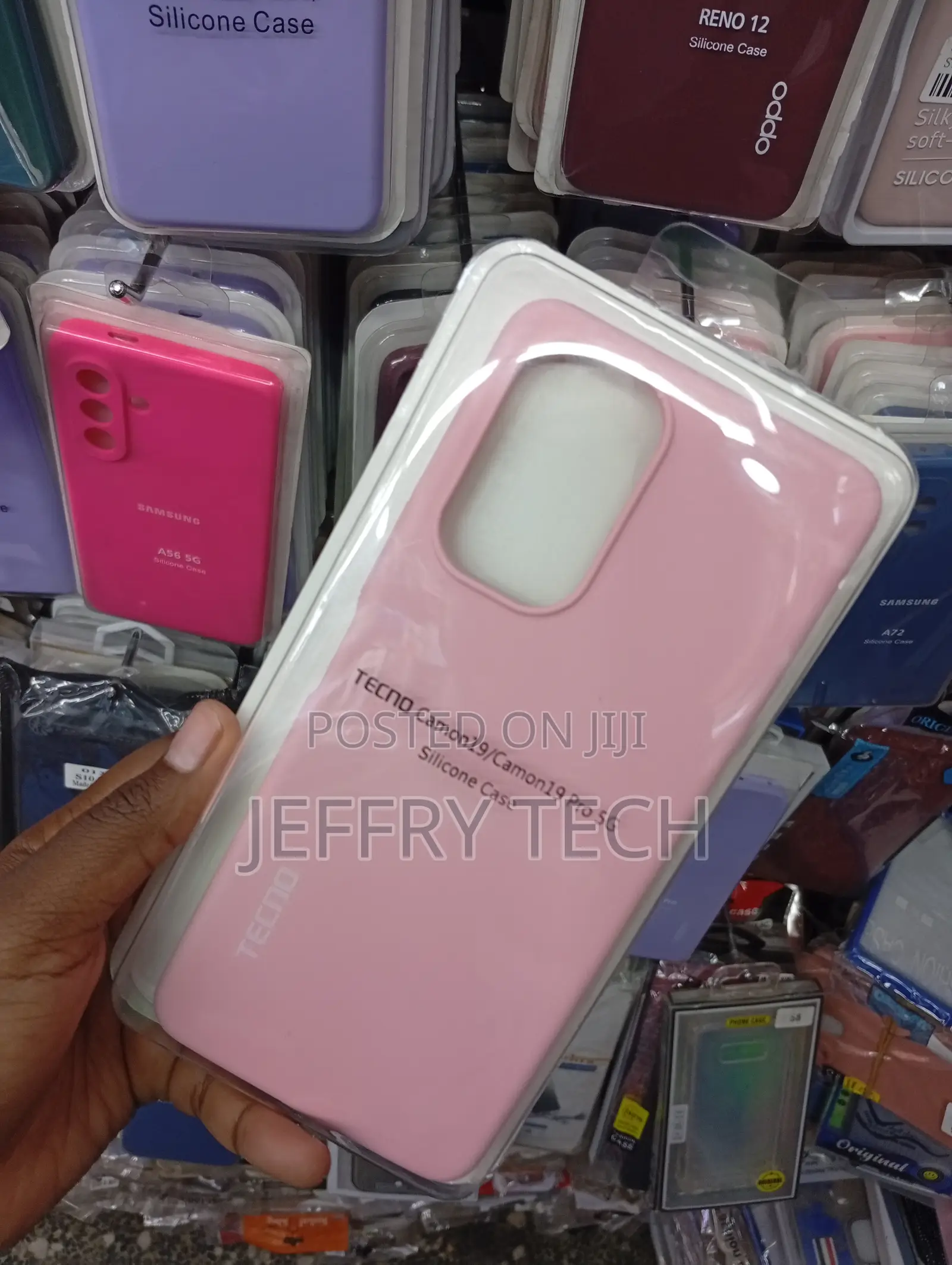 Tecno Camon 19 Pro 5g Easy to Clean Case-Pink