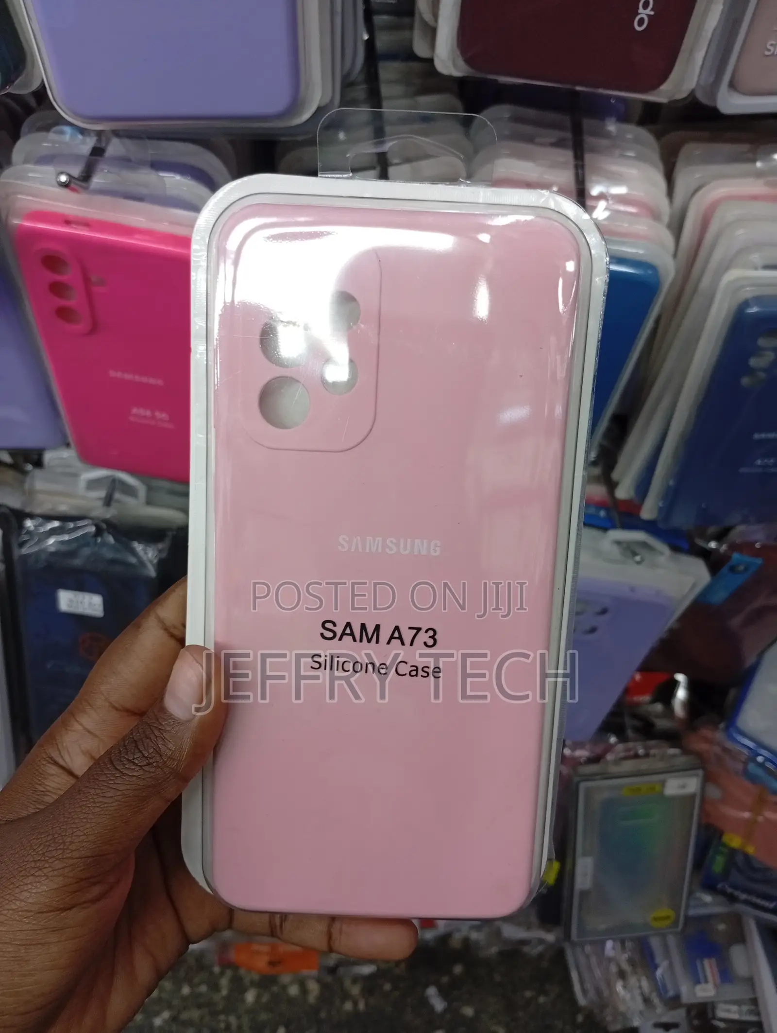 Samsung Galaxy A73 Slim Profile Durable Silicone Rubber Case