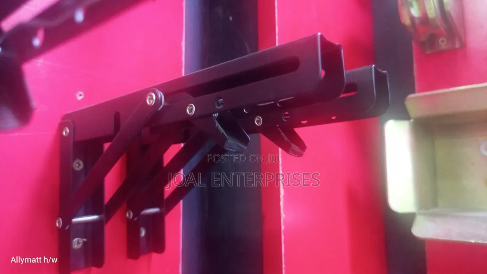 Black Foldable Shelvesbrackets