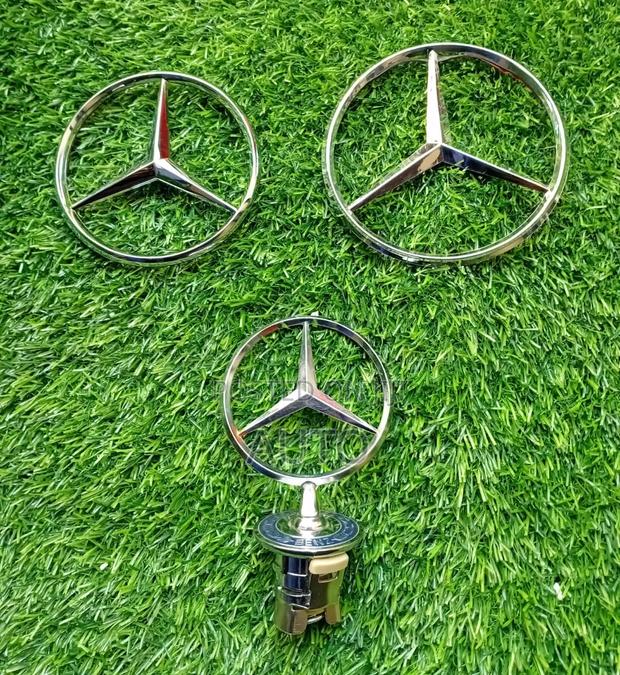 Mercedes Hood Grille Bonnet Emblem Logo – Front Star Badge