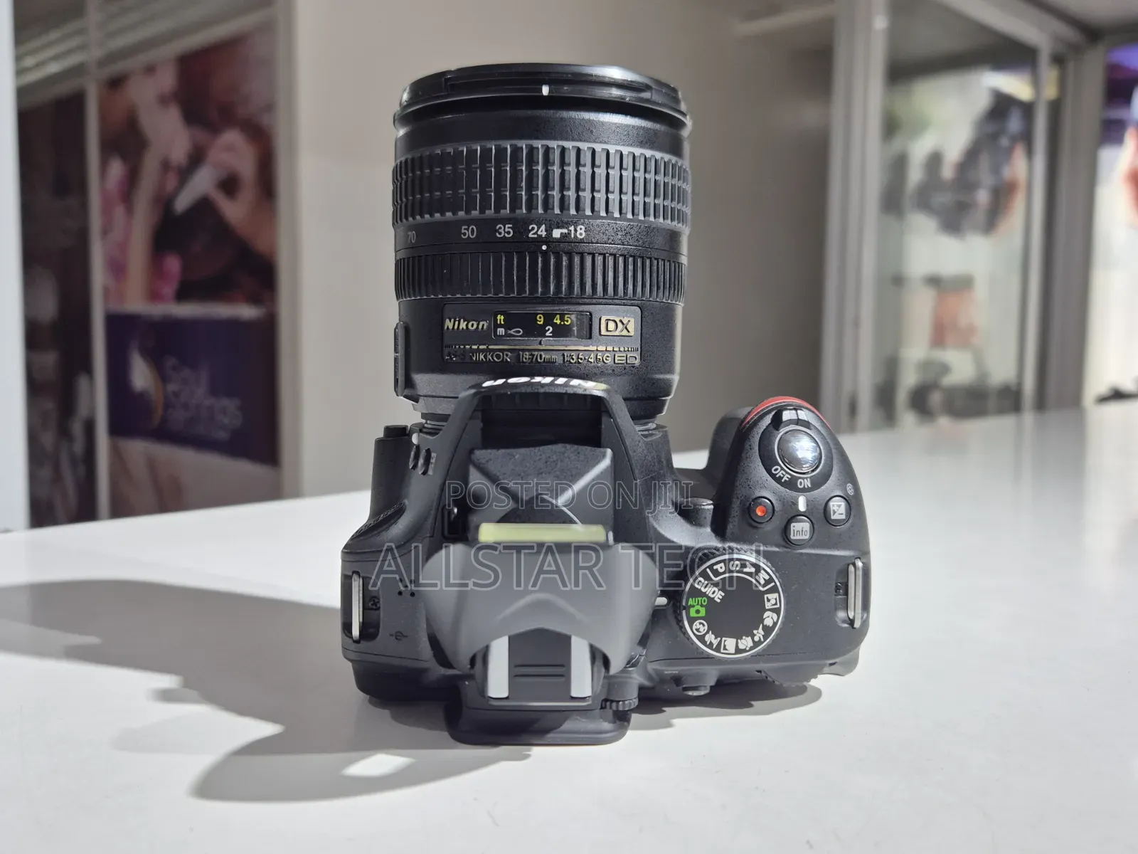 Nikon D3200 With 18-70mm F/3.5