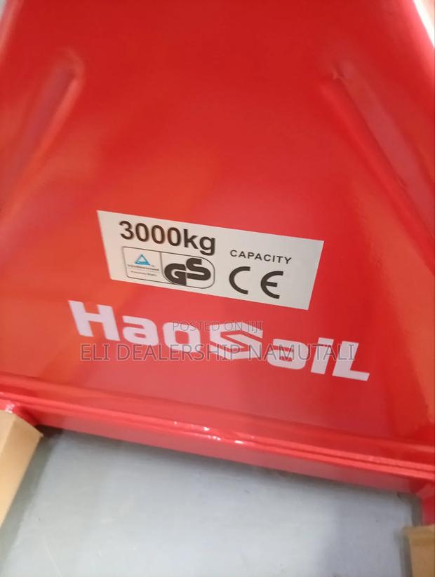Warehouse Fork Pallet Truck 3000kg Capacity/Haosail - thumbnail 3