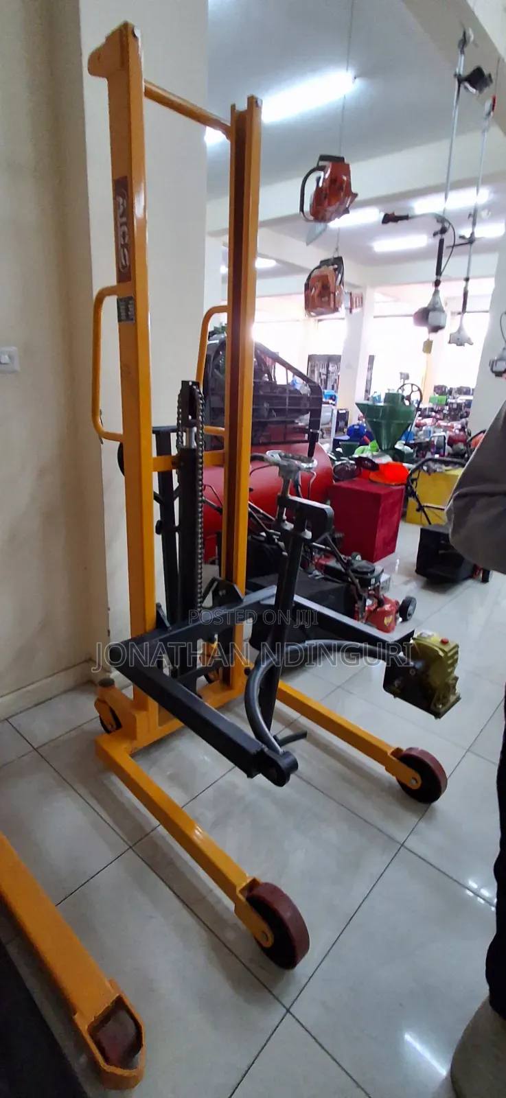 Industrial Drum Manual Stacker