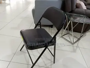 Armless Foldable Leather Chair