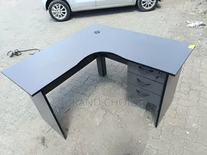Wooden Lshape Computer Desk