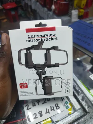 Car Rear View Mirror Phone Holder