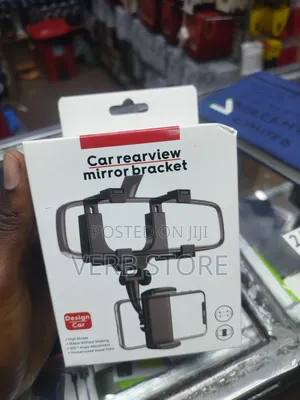 Car Rear View Mirror Phone Holder
