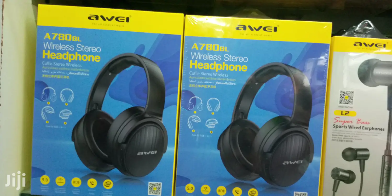 AWEI A780BL Bluetooth Wireless Headphone With Deep Bass .