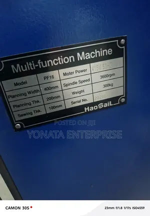 Three Phase Heavy Duty Woodworking Machine