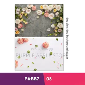 Big Size Wooden Textured Backdrop Double Sided # 07