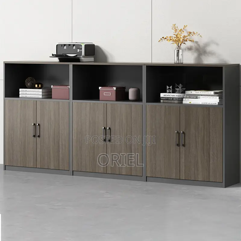 Office Credenza : 6-Door Office Filing Storage Credenza